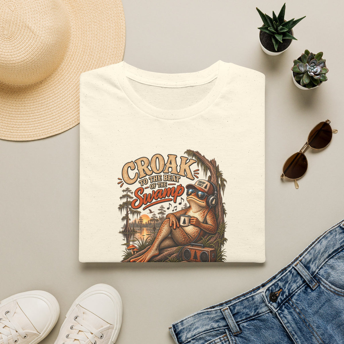 Swanp Vibes Unisex Softstyle T-Shirt