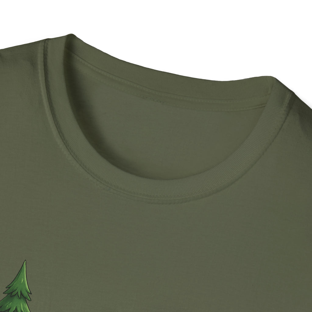 Toad Trail Wandern durch den Wald Unisex Softstyle T-Shirt