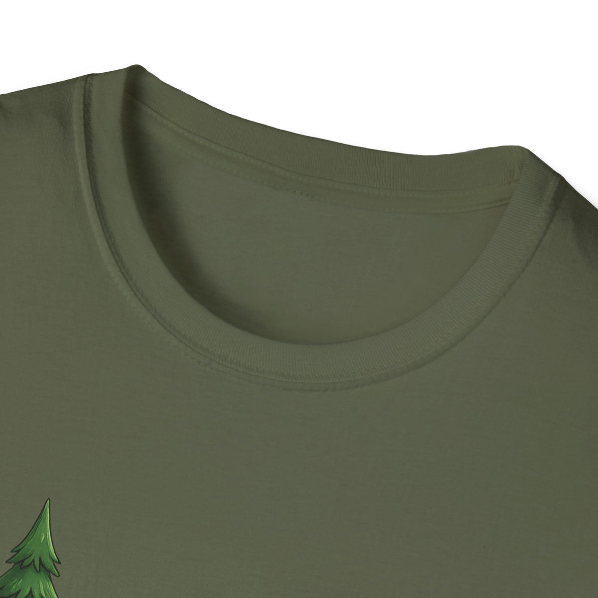 Toad Trail Wandern durch den Wald Unisex Softstyle T-Shirt