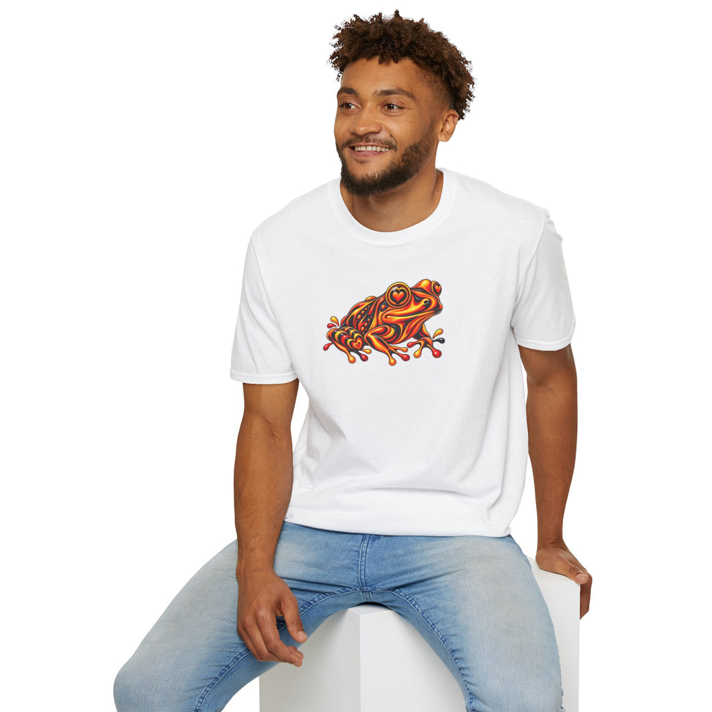 Toad red, black, orange  Unisex Softstyle T-Shirt