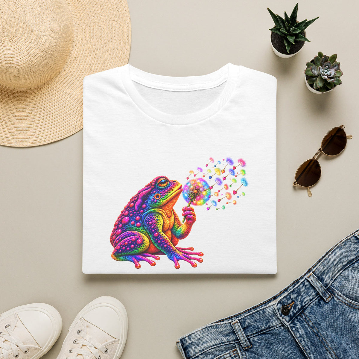 Dandilion Toad Unisex Softstyle T-Shirt