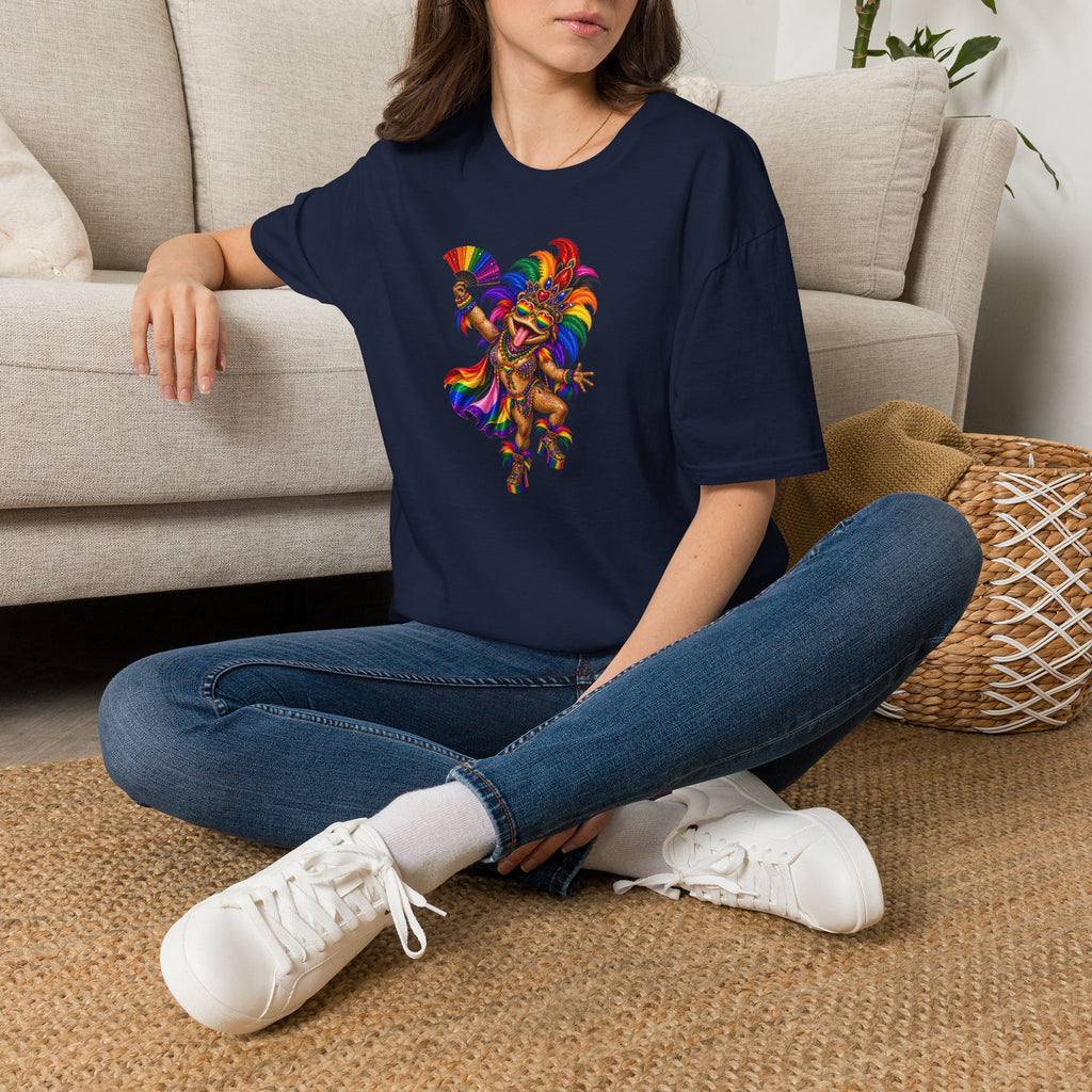 T-shirt unisex Madigras Toad Softstyle