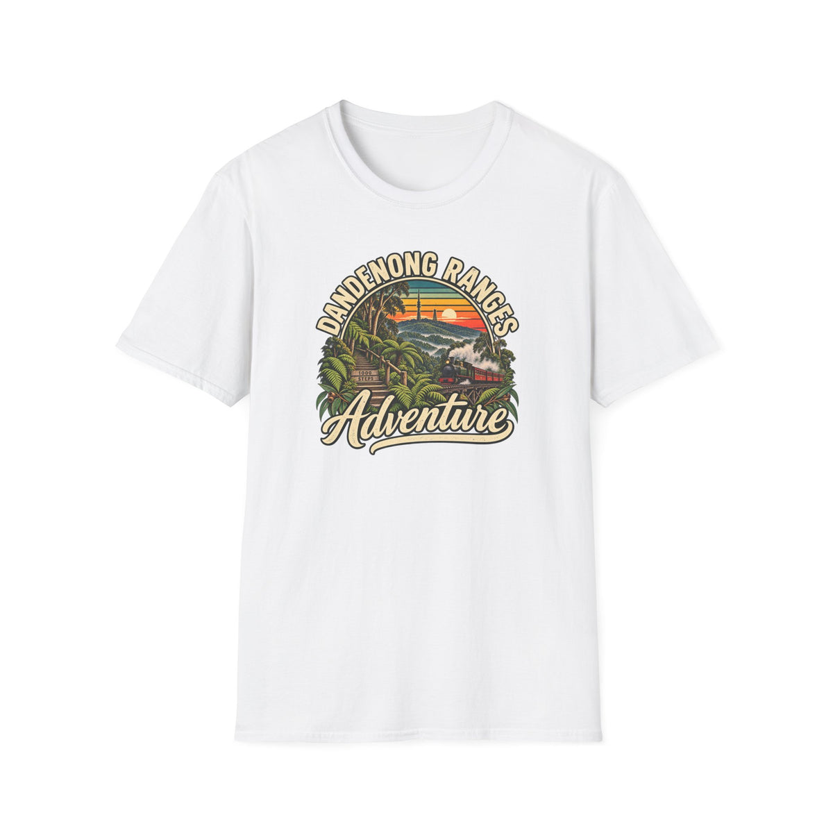 Dandenong Ranges Adventure Unisex Softstyle T-Shirt