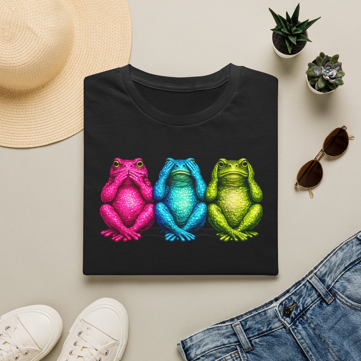 3 Wise Toads Unisex Softstyle T-Shirt