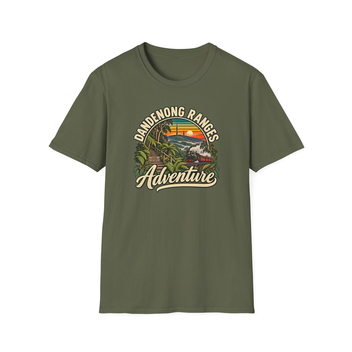 Dandenong Ranges Adventure Unisex Softstyle T-Shirt
