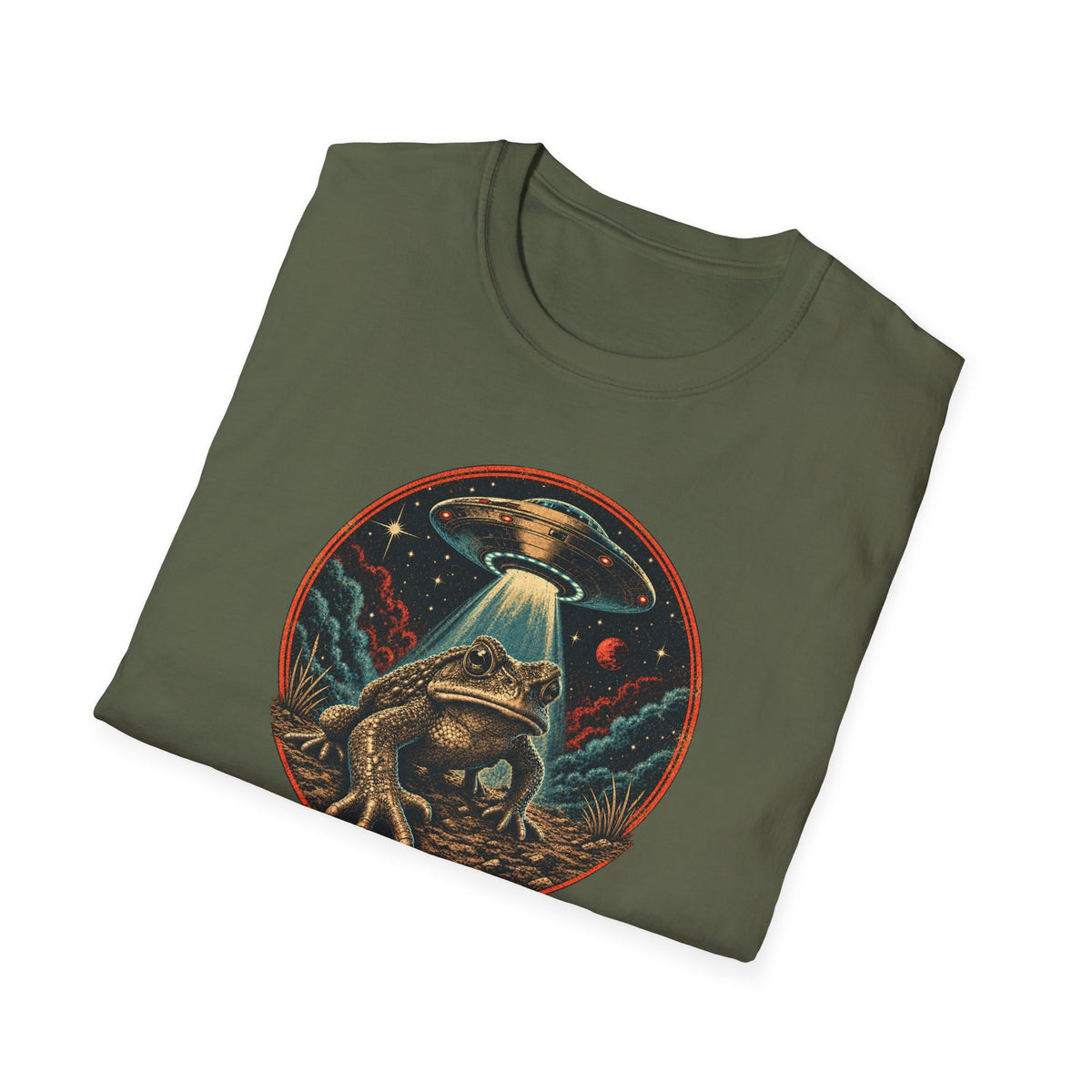 Retro Space Toad UFO T-Shirt