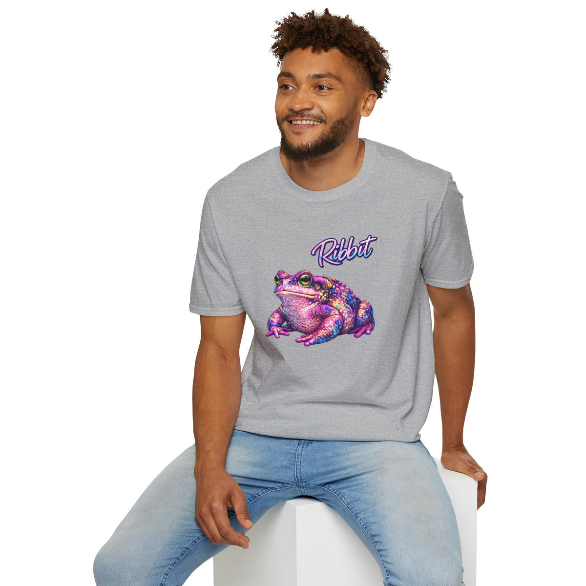 Ribbit Toad Unisex Softstyle T-Shirt