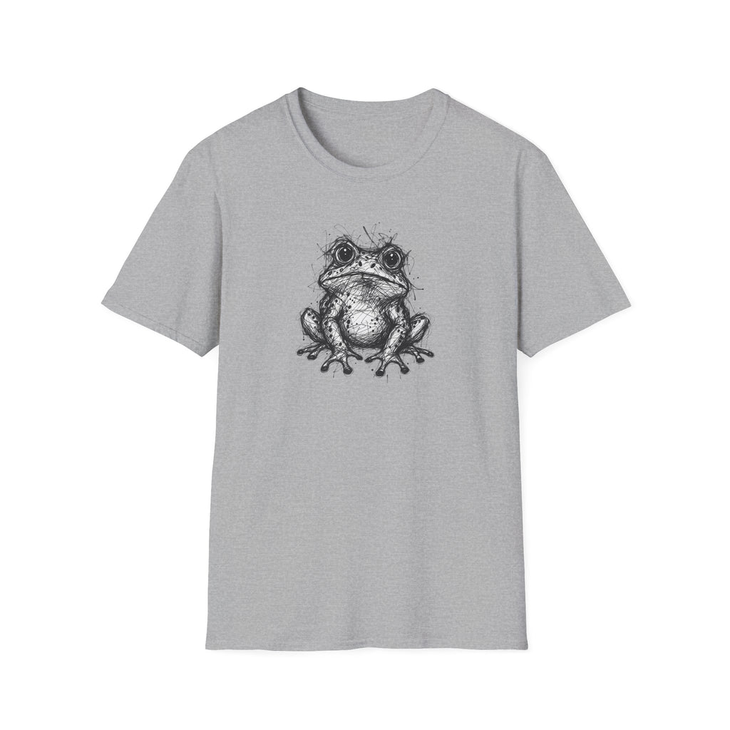 Scribble Toad Unisex Softstyle T-Shirt