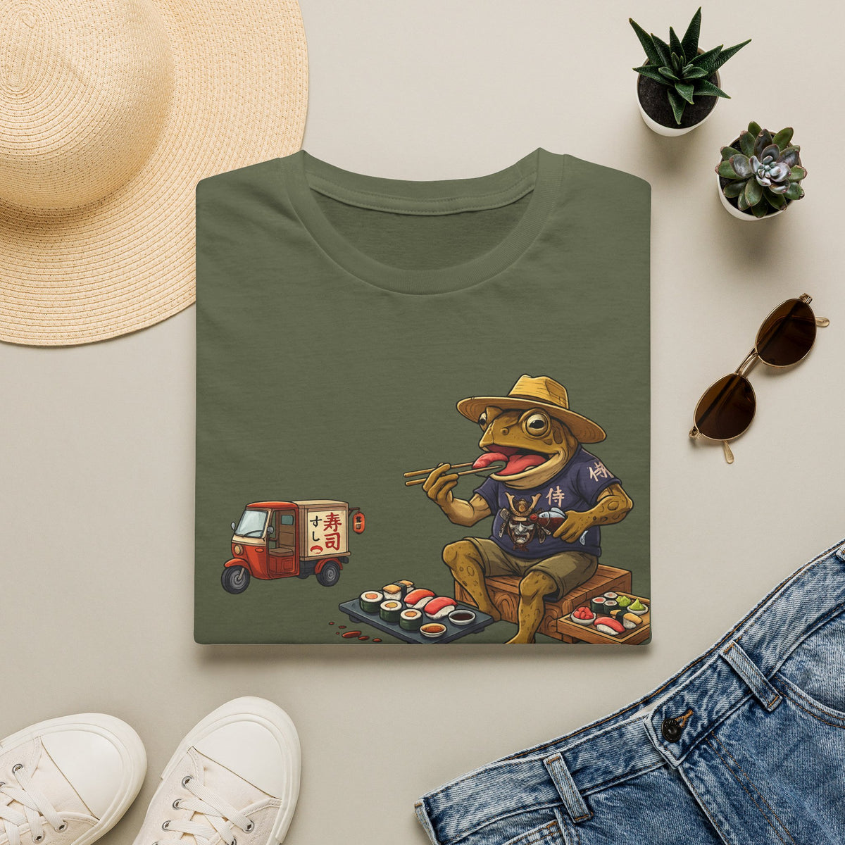T-Shirt Unisex Softstyle Sushi Rospo