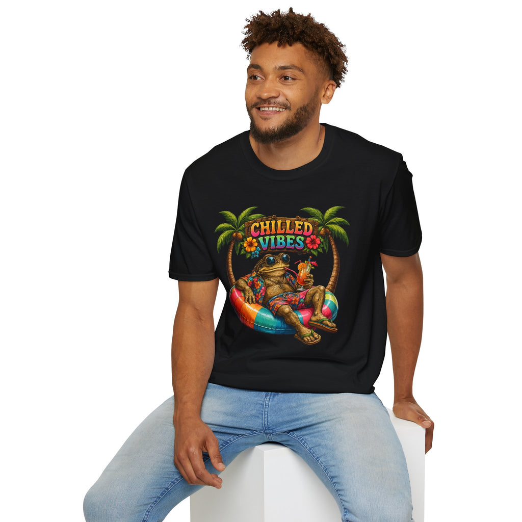 Chilled Vibes Toad Unisex Softstyle T-Shirt