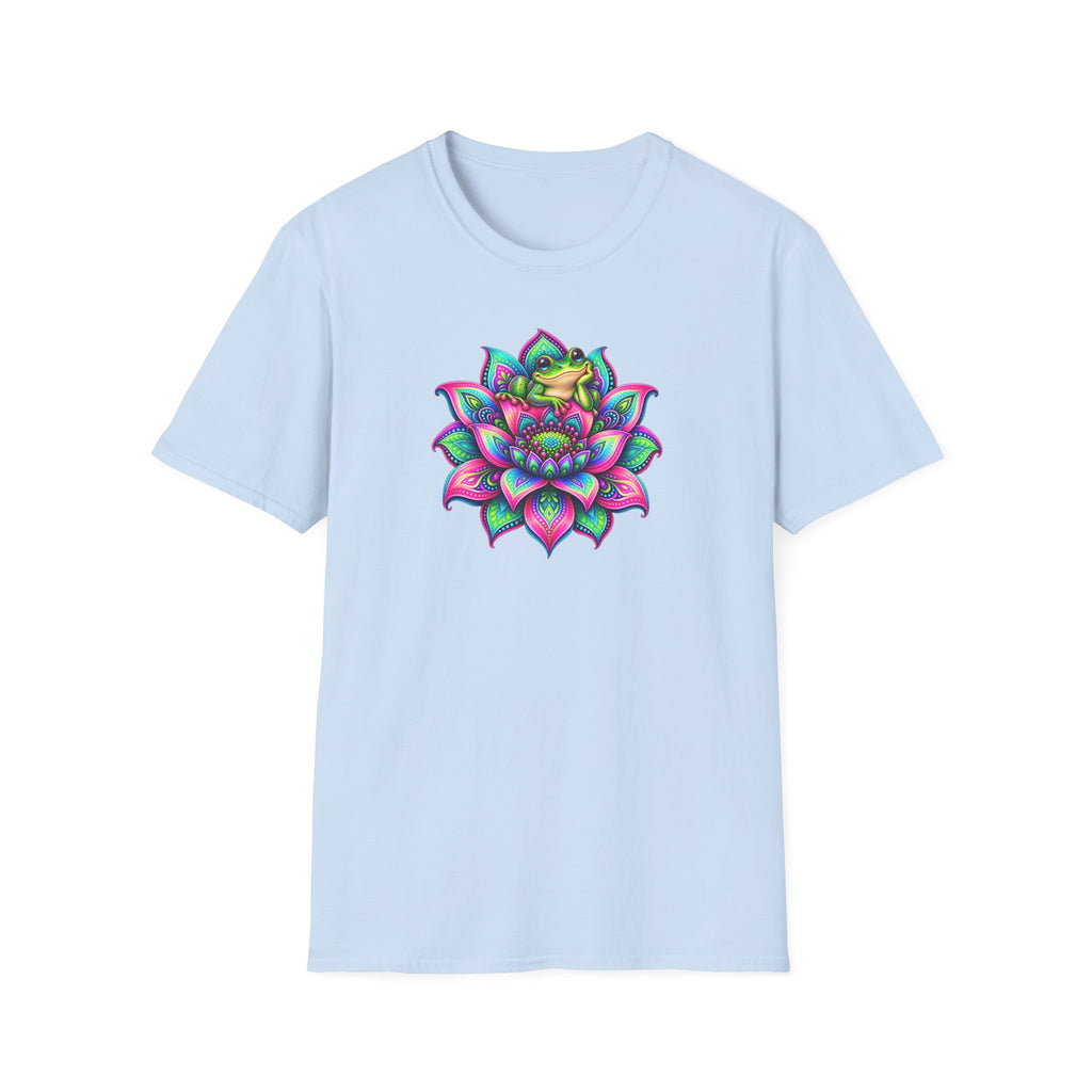 Mandala flower toad Unisex Softstyle T-Shirt