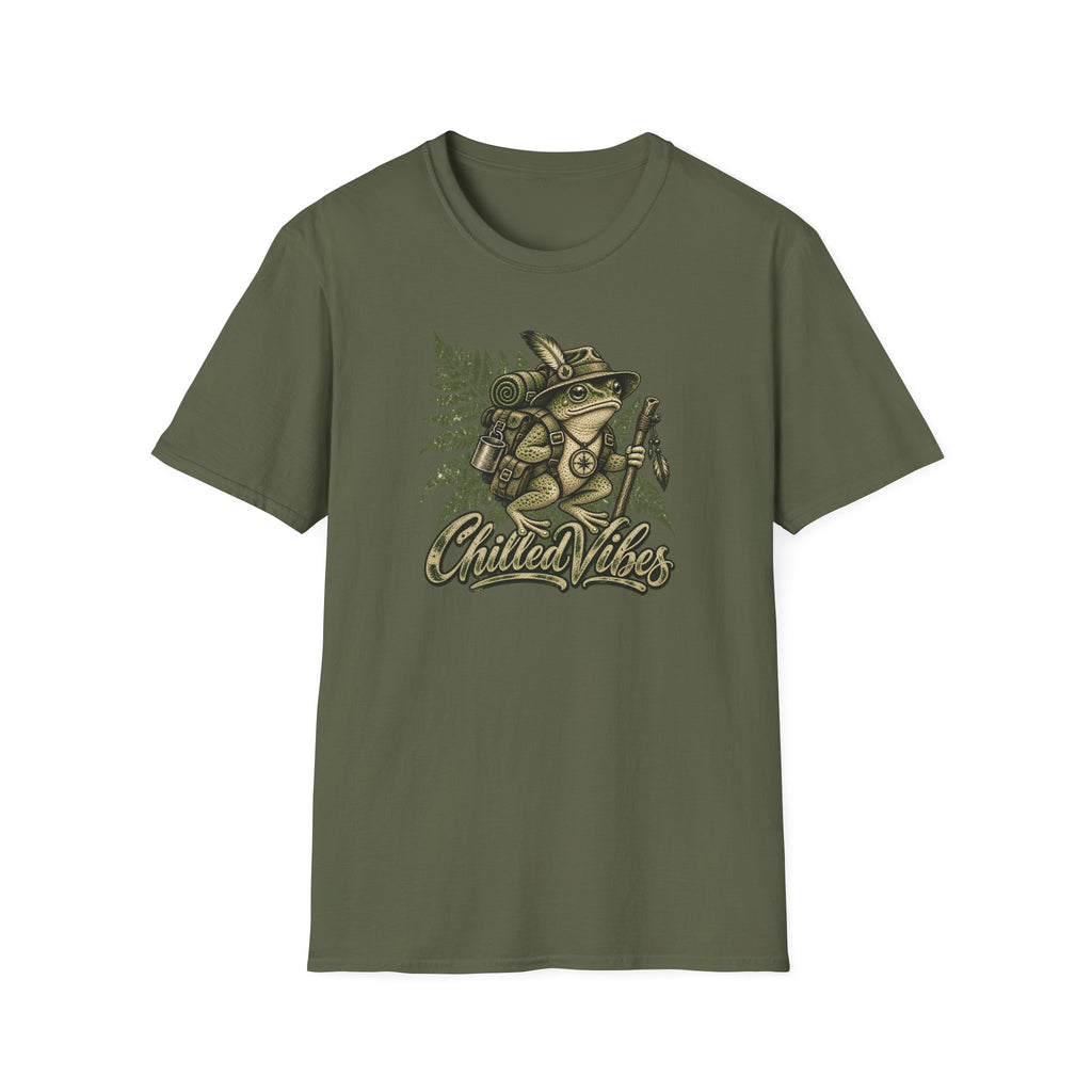 Chilled Vibes hiking Toad Unisex Softstyle T-Shirt