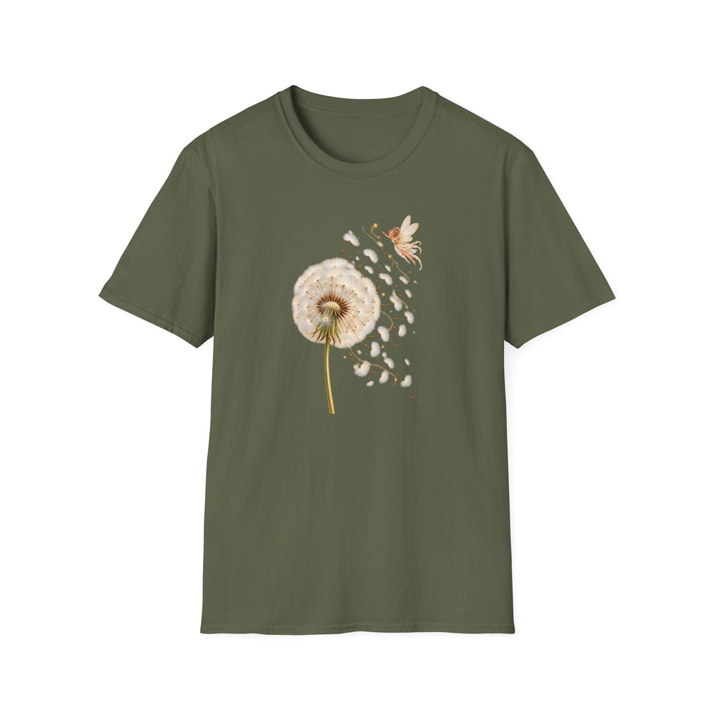 Dandelion fairy Unisex Softstyle T-Shirt
