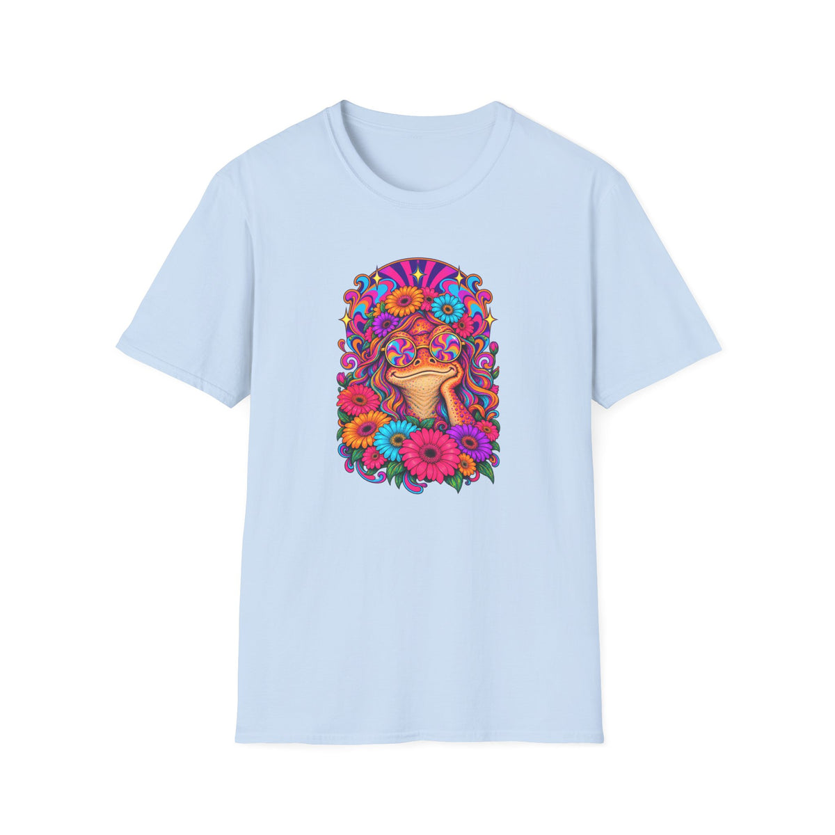 Psychedelic Gerbera Toad T-Shirt