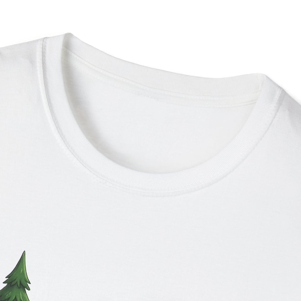 Toad Trail Wandern durch den Wald Unisex Softstyle T-Shirt
