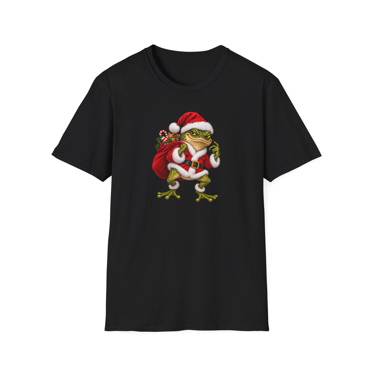 Chrismas grinch Toad Unisex Softstyle T-Shirt
