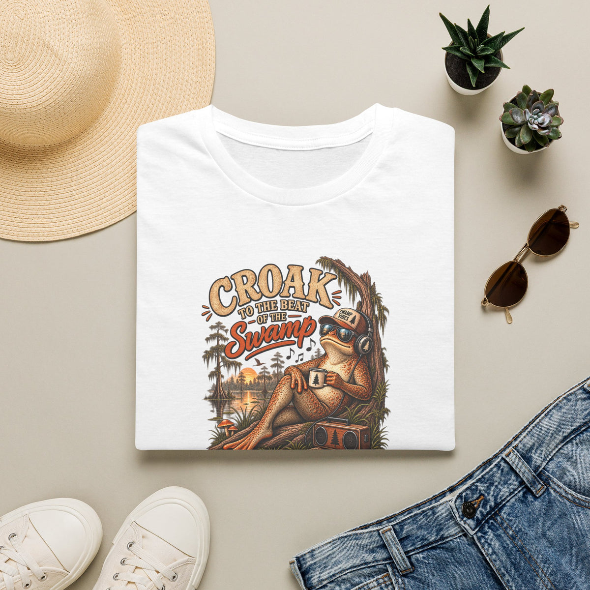 Swanp Vibes Unisex Softstyle T-Shirt