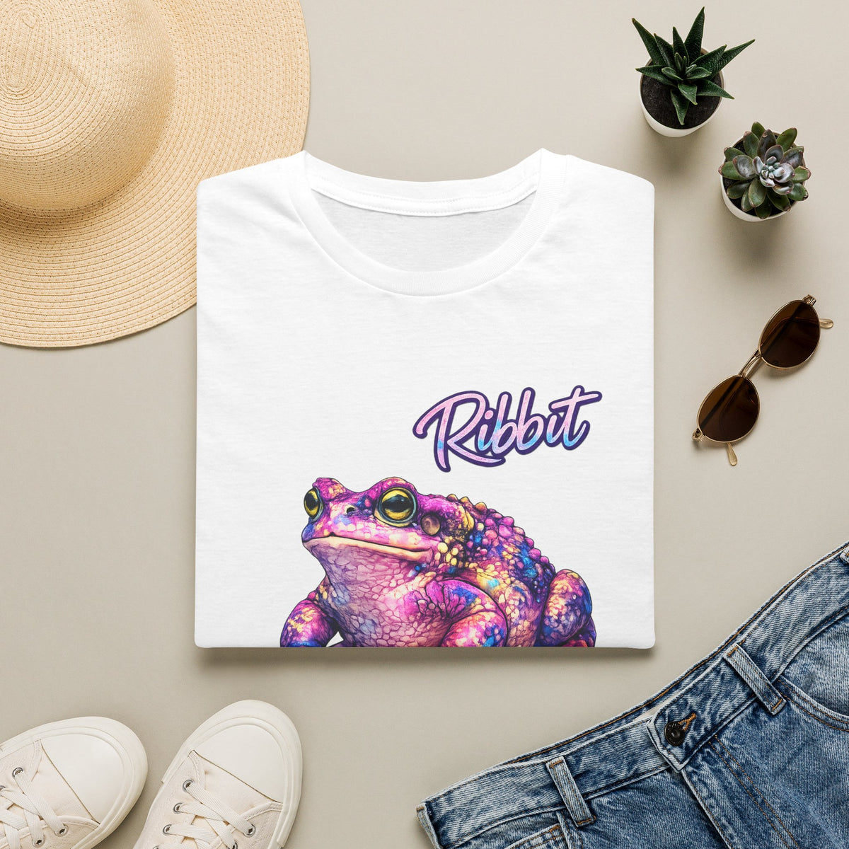 Ribbit Toad Unisex Softstyle T-Shirt