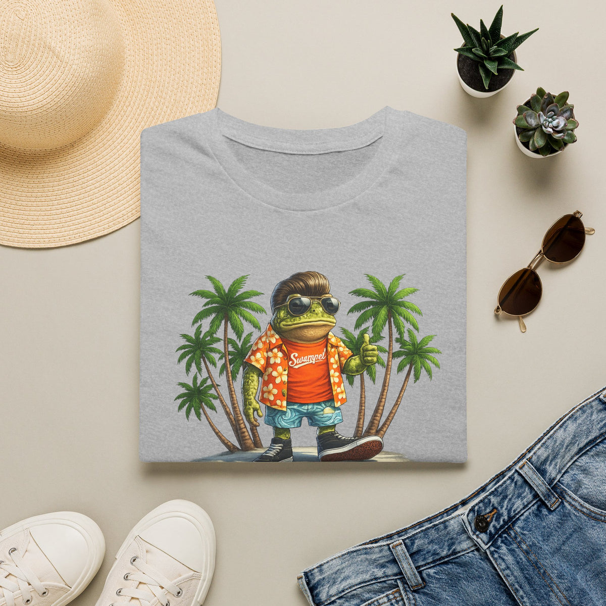 Cool Swampel Toad Unisex Softstyle T-Shirt