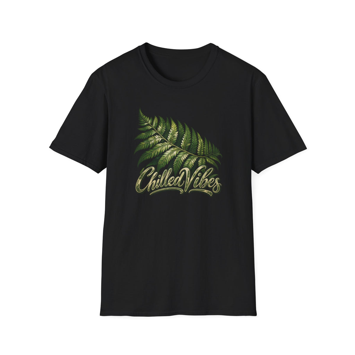 Chilled Vibes fern Unisex Softstyle T-Shirt