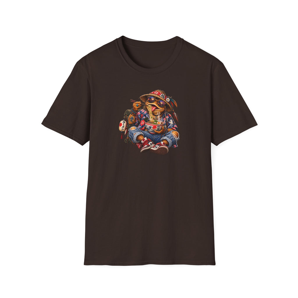 Noodle Bowl Kröte Unisex Softstyle T-Shirt