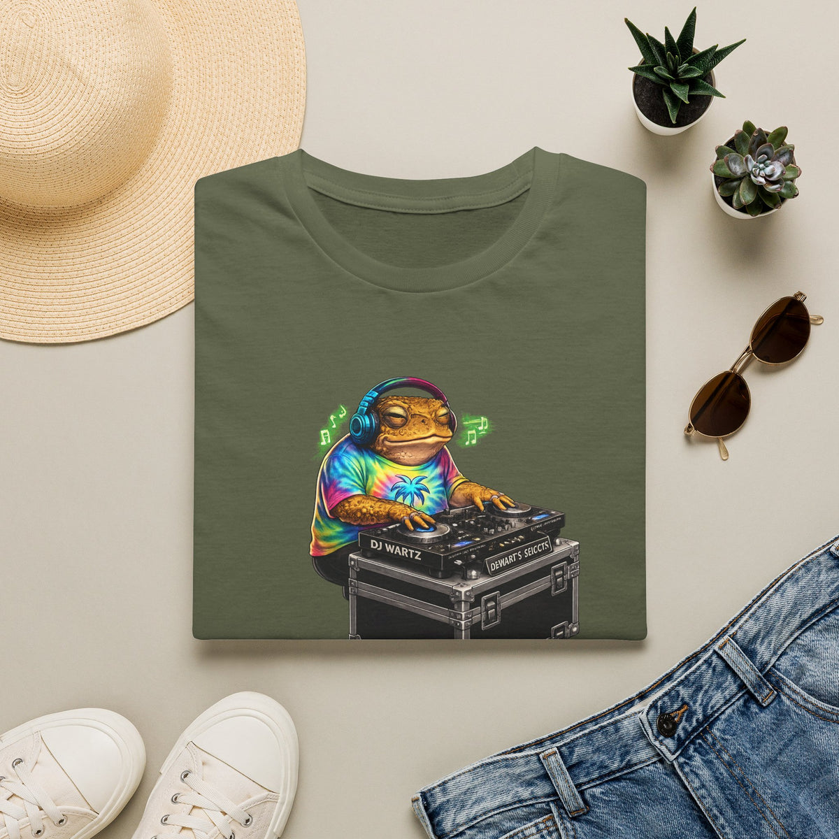 DJ Wartz Toad Unisex Softstyle T-Shirt