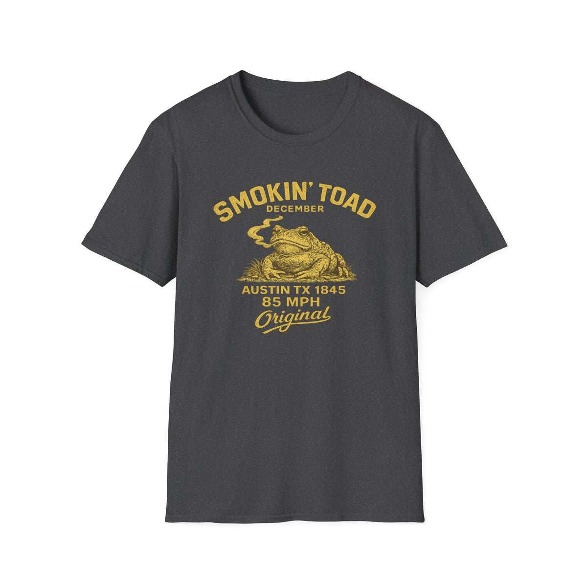 Smokin Toad Austin TX 1845 Unisex Softstyle T-Shirt