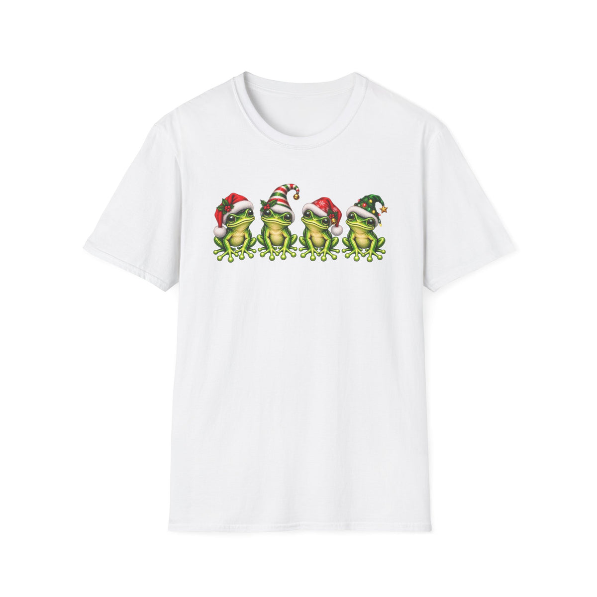 Christmas Amphibians Unisex Softstyle T-Shirt