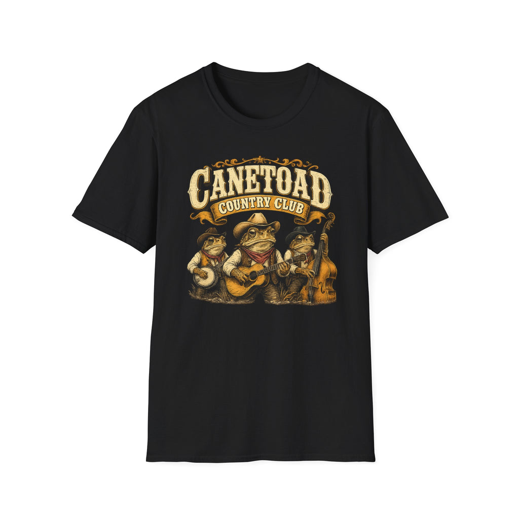 Canetoad Countryclub Unisex Softstyle T-Shirt