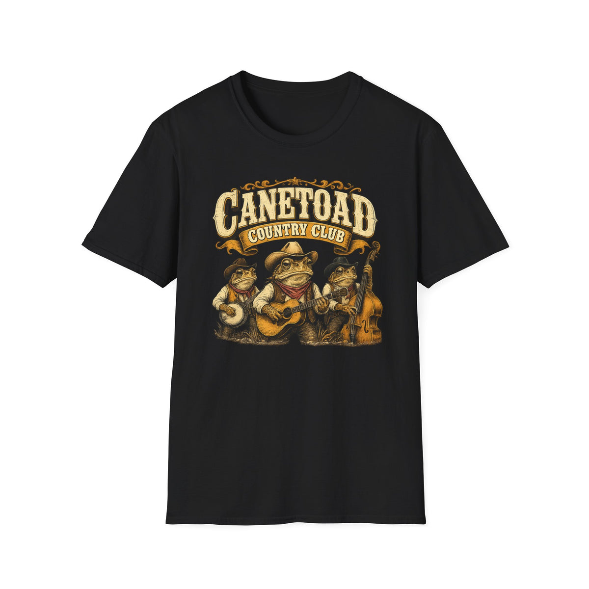 Canetoad Countryclub Unisex Softstyle T-Shirt