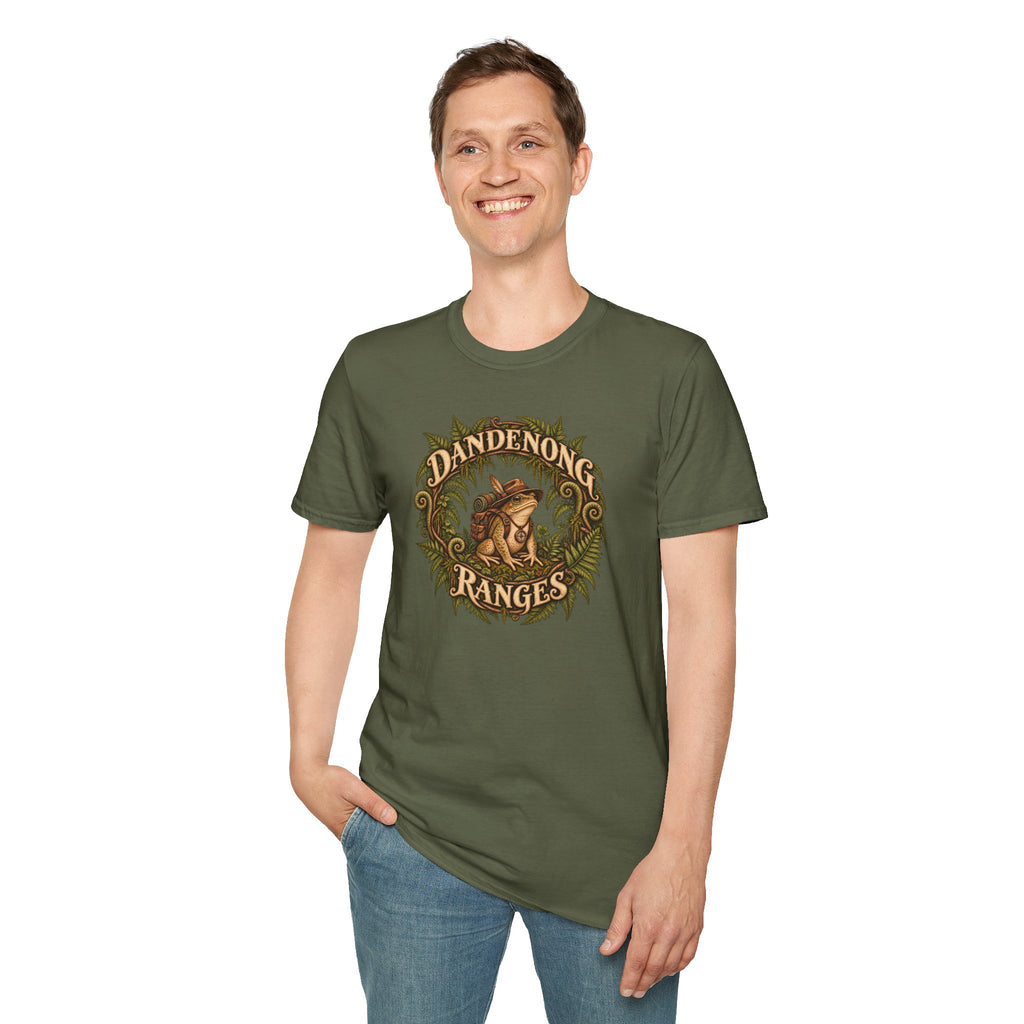 Dandenong Ranges hiking Toad Unisex Softstyle T-Shirt