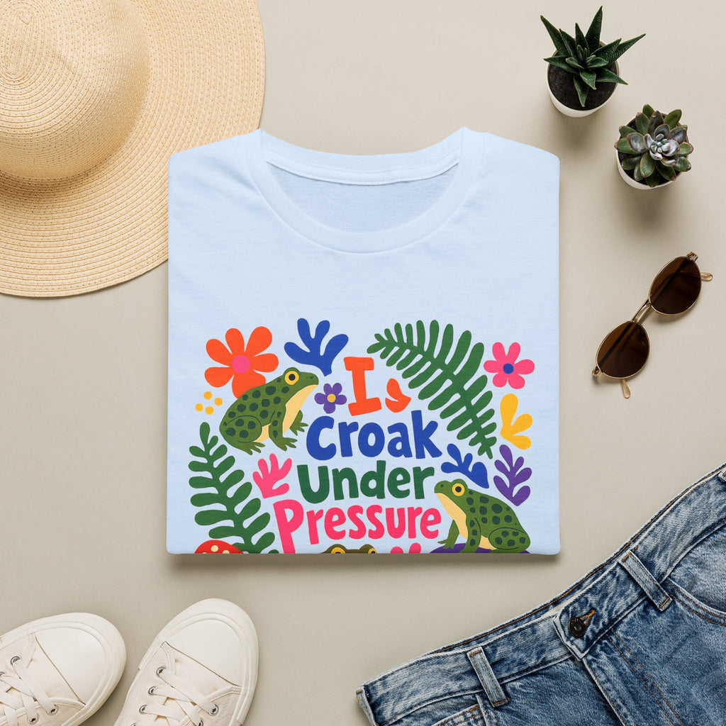 I Croak Under Pressure Unisex Softstyle T-Shirt
