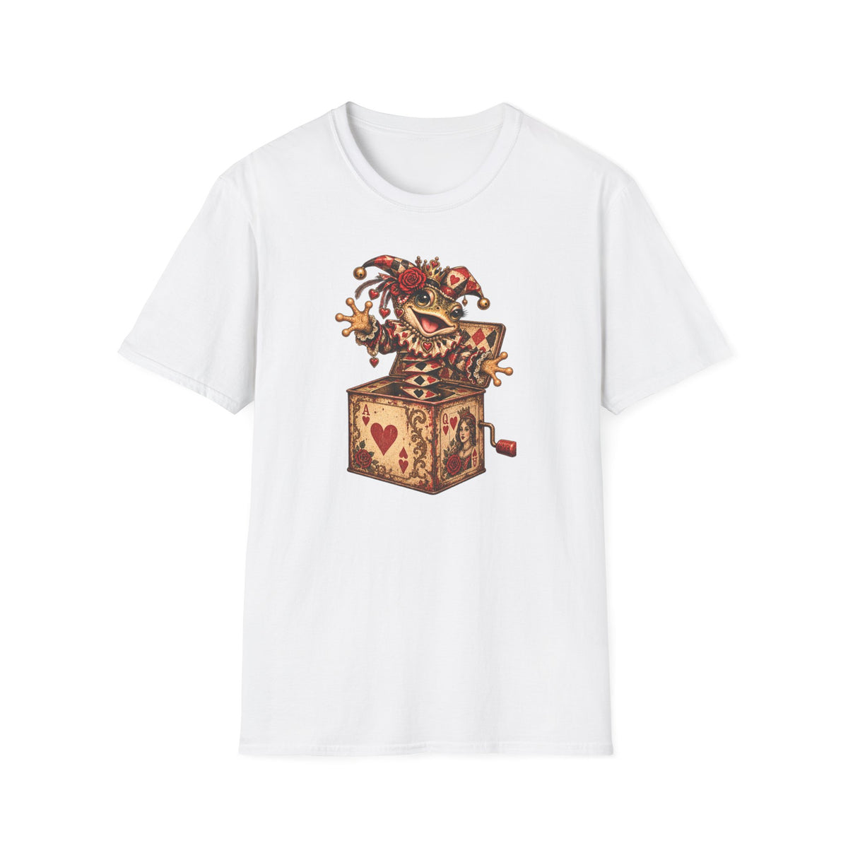 Joker of Hearts - Jack in the Box Toad T-Shirt