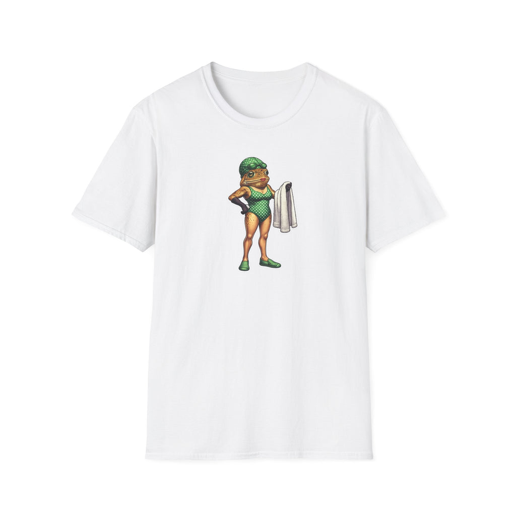 Betty Aqua Toad Unisex Softstyle T-Shirt