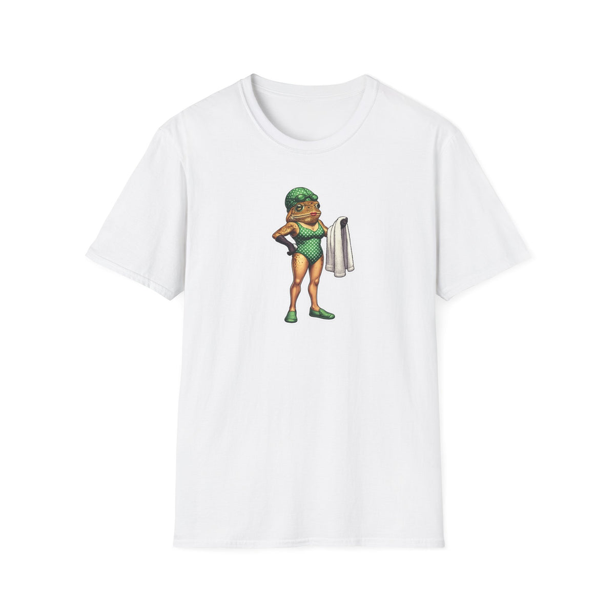 Betty Aqua Toad Unisex Softstyle T-Shirt