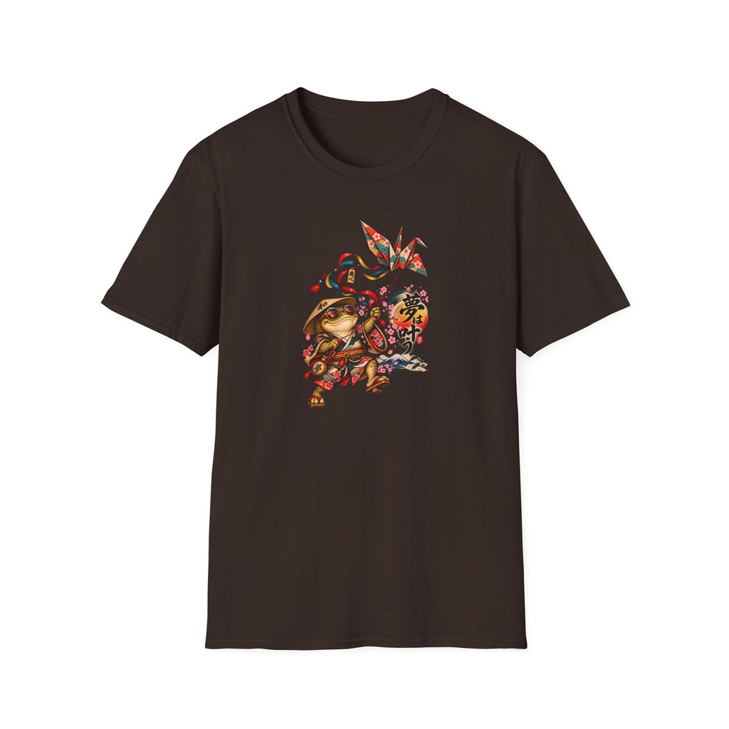 Kite Flying Toad Unisex Softstyle T-Shirt