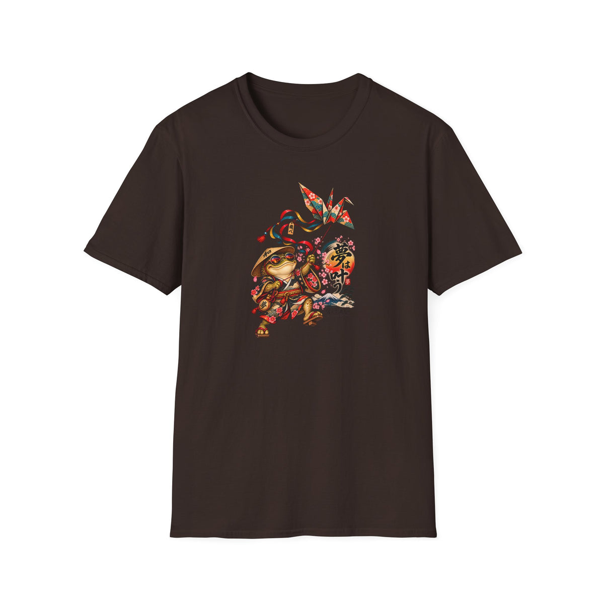 Kite Flying Toad Unisex Softstyle T-Shirt