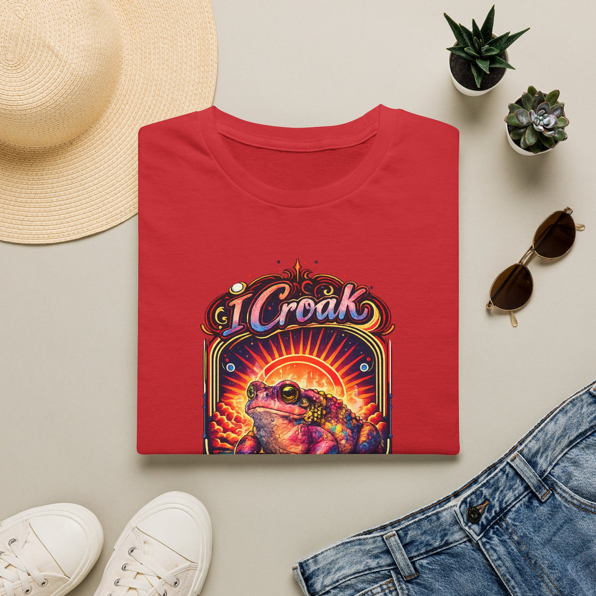 I Croak Under Pressure Unisex Softstyle T-Shirt