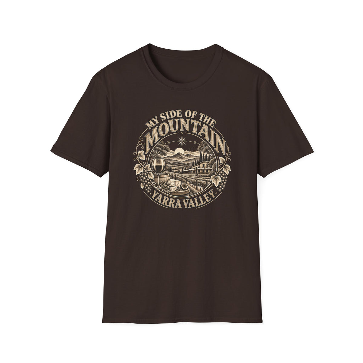 My side of the Mountain  Yarra Valley Unisex Softstyle T-Shirt