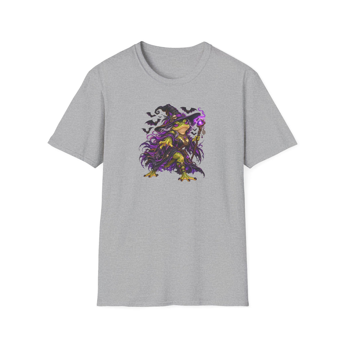 Witch Toad Halloween T-Shirt | Croaking Toad