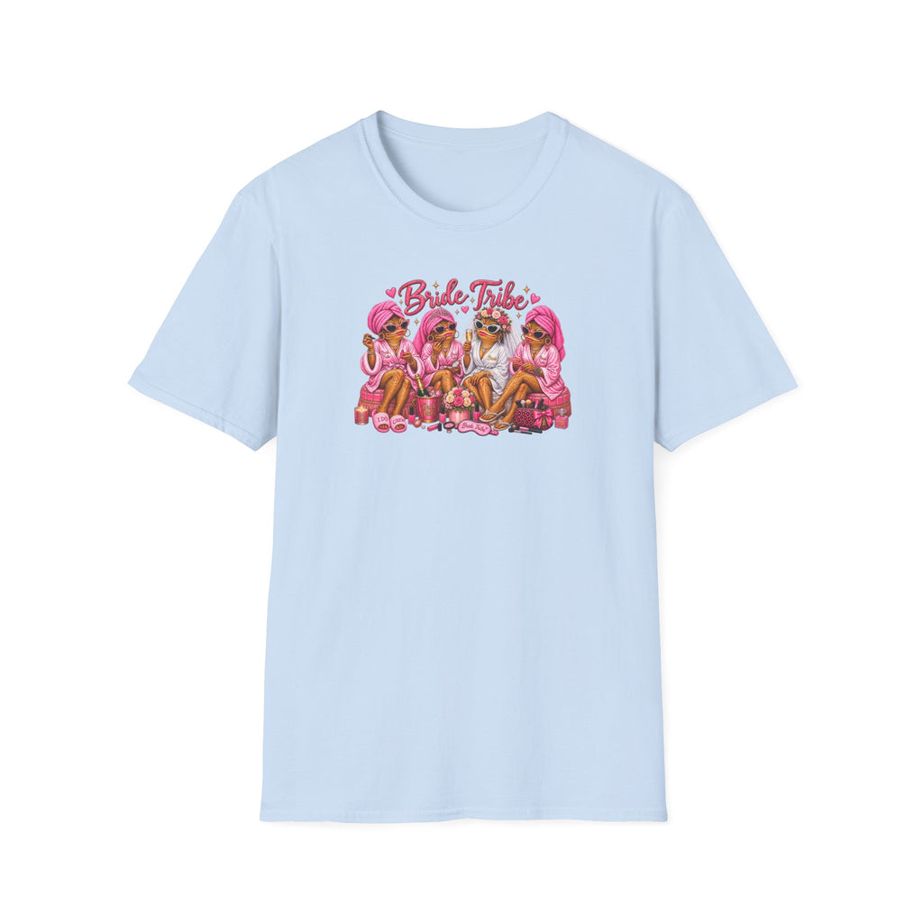 Bride Tribe Toads Unisex Softstyle T-Shirt