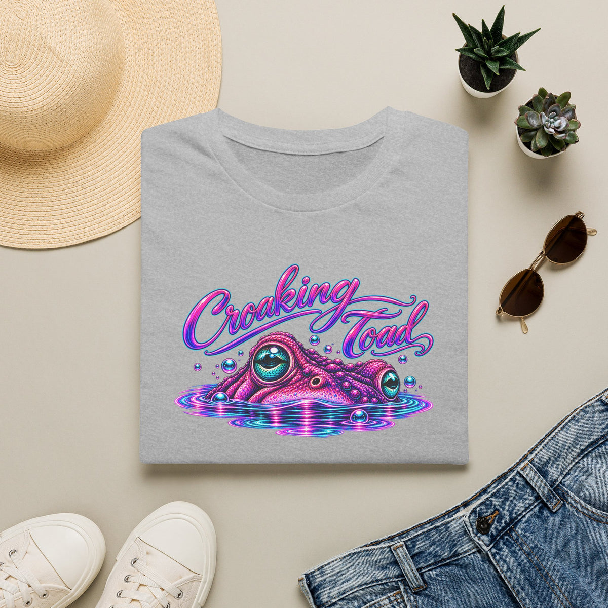 Croaking Toad Unisex Softstyle T-Shirt