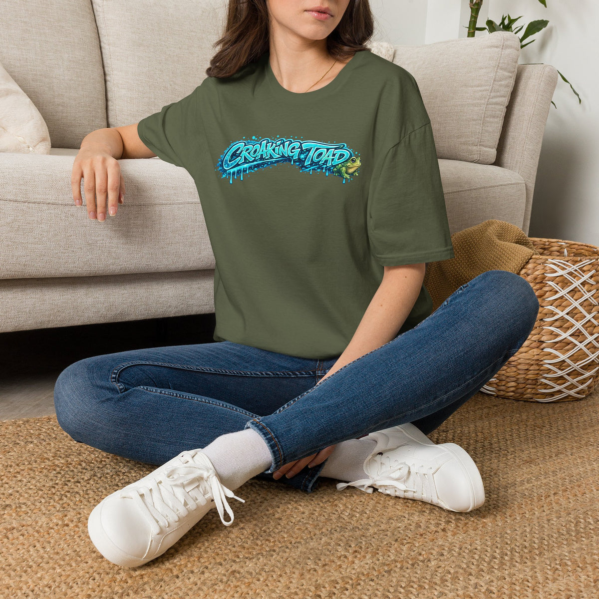 Croaking Toad Unisex Softstyle T-Shirt