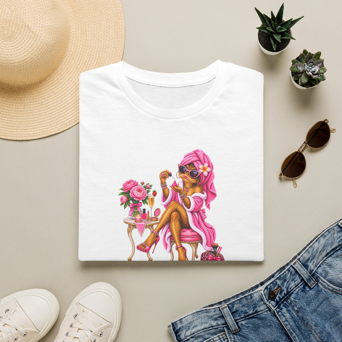 Anita Acrylic Toad Unisex Softstyle T-Shirt