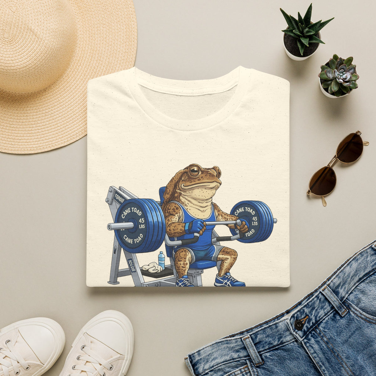 Gym Junkie Toad Unisex Softstyle T-Shirt