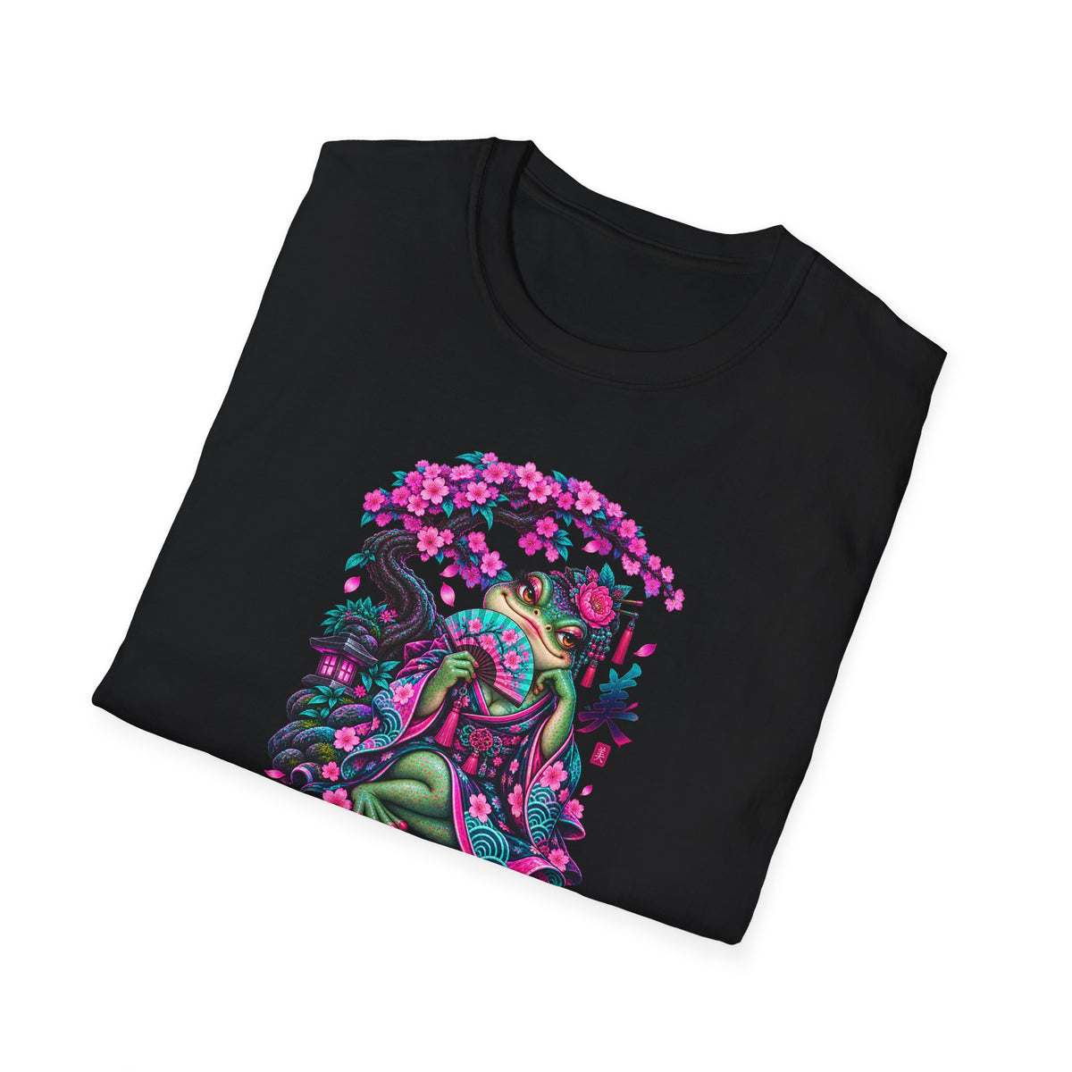 Cherry blossom Toad Unisex Softstyle T-Shirt