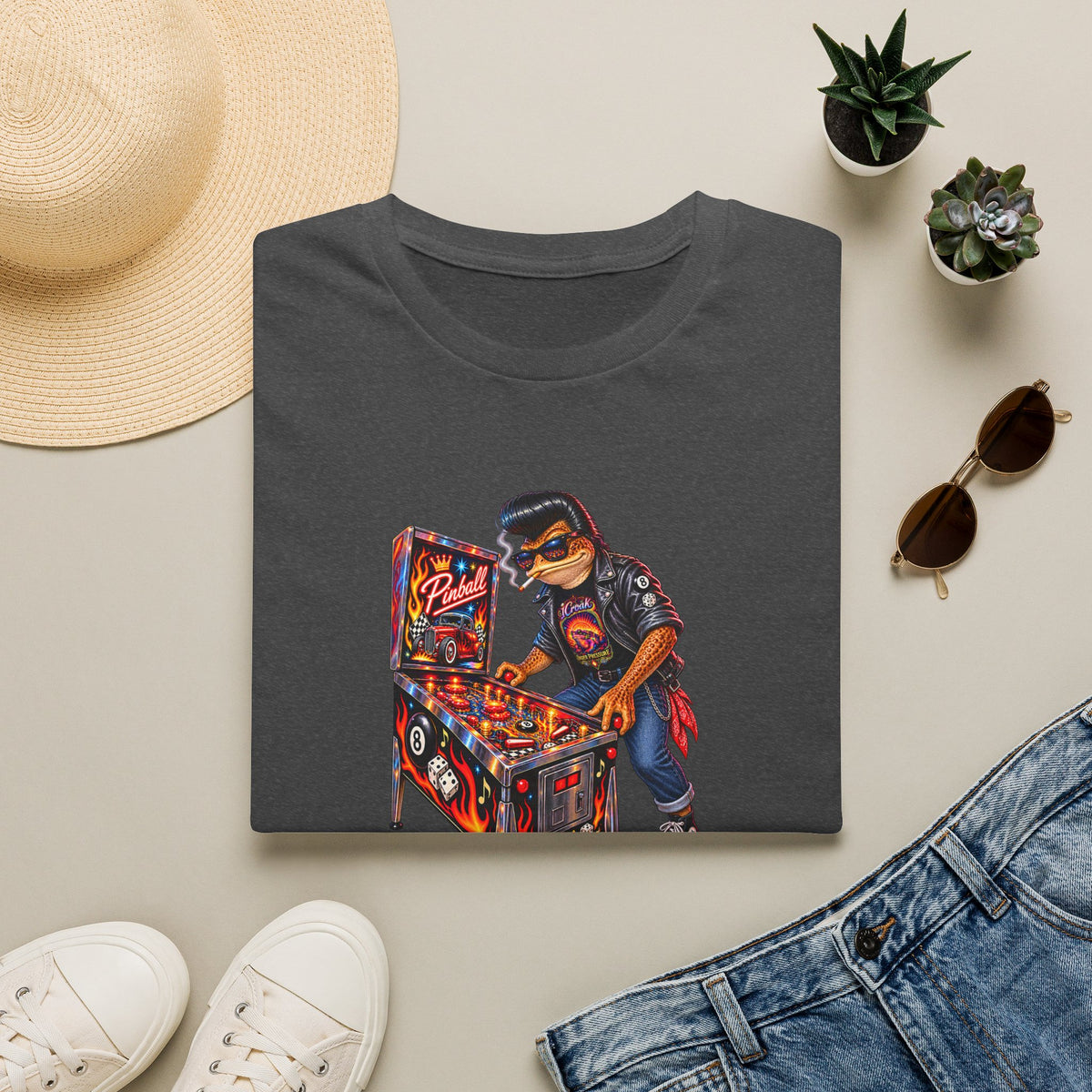 Pinball Toad Unisex Softstyle T-Shirt