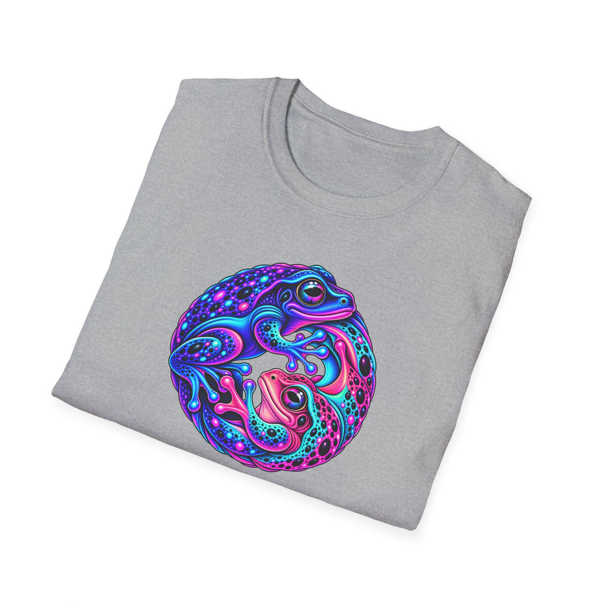 Yinh and Yang Toads Unisex Softstyle T-Shirt