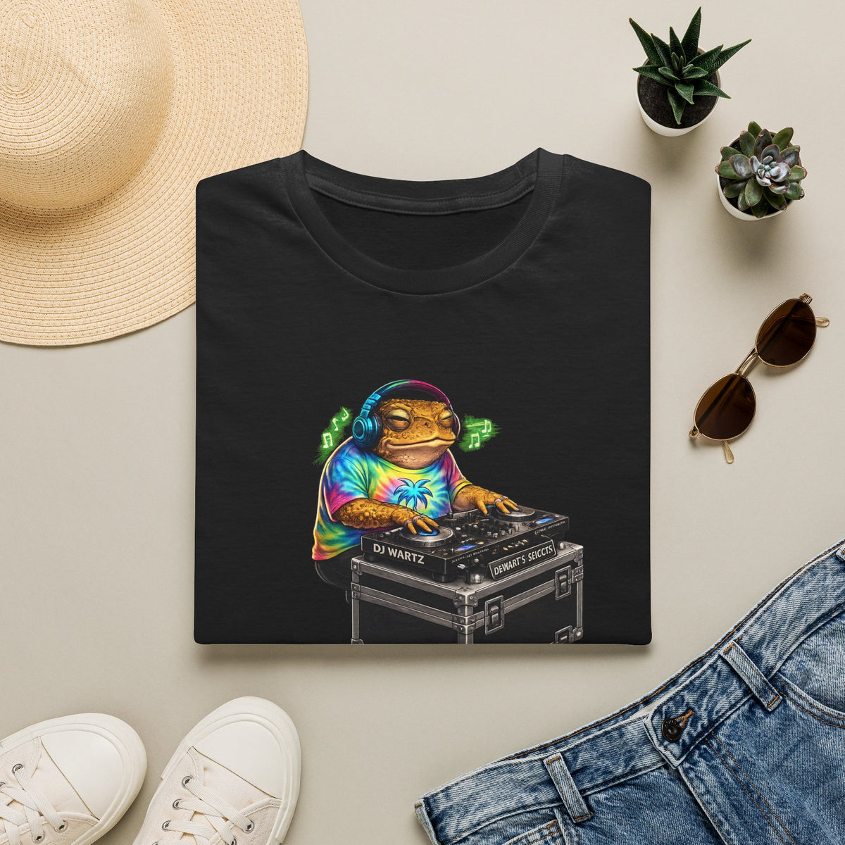 DJ Wartz Toad Unisex Softstyle T-Shirt