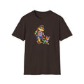 Toad walking  Origami dog Unisex Softstyle T-Shirt